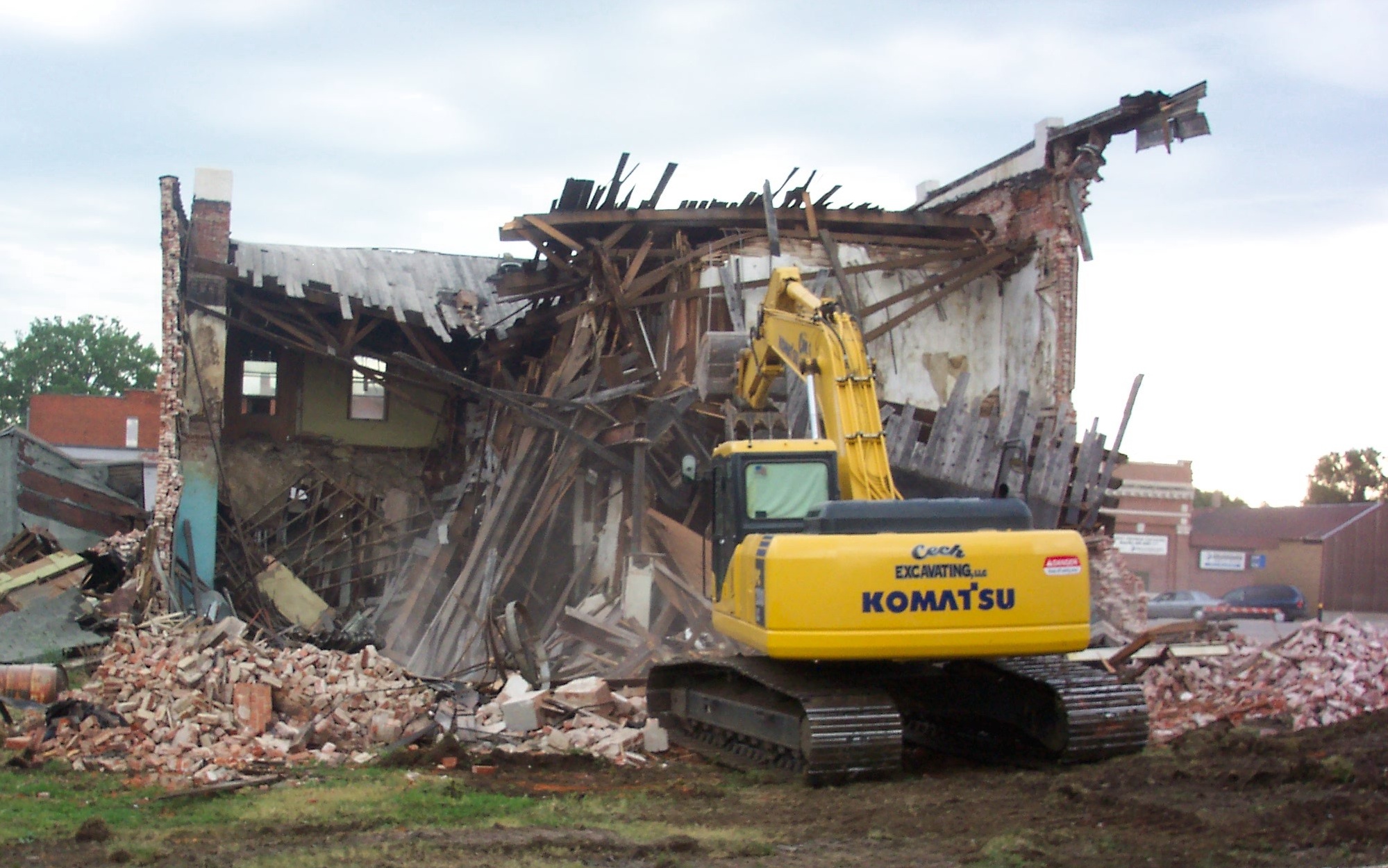 Downtown Howells Demolition